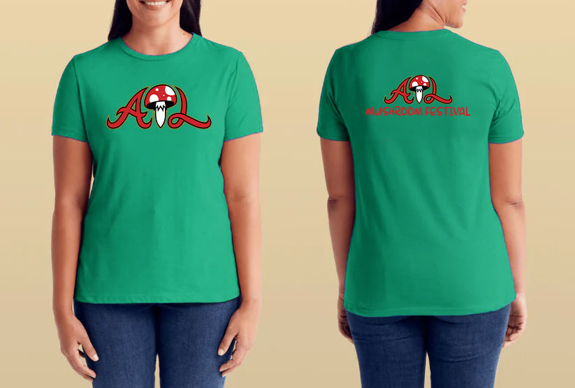 ATL Mushroom Festival Green T-Shirt