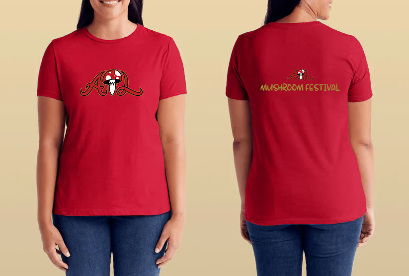 ATL Mushroom Festival Red T-Shirt