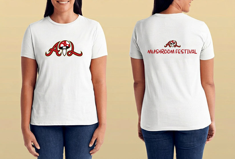 ATL Mushroom Festival White T-Shirt