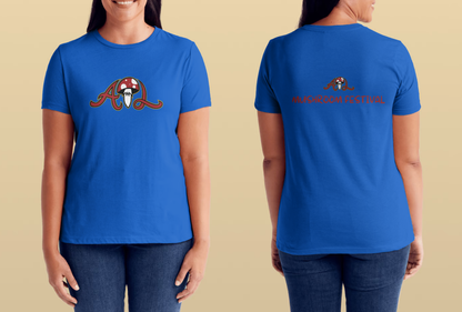 ATL Mushroom Festival Blue T-Shirt