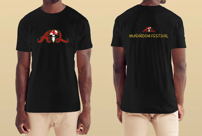 ATL Mushroom Festival Black T-Shirt
