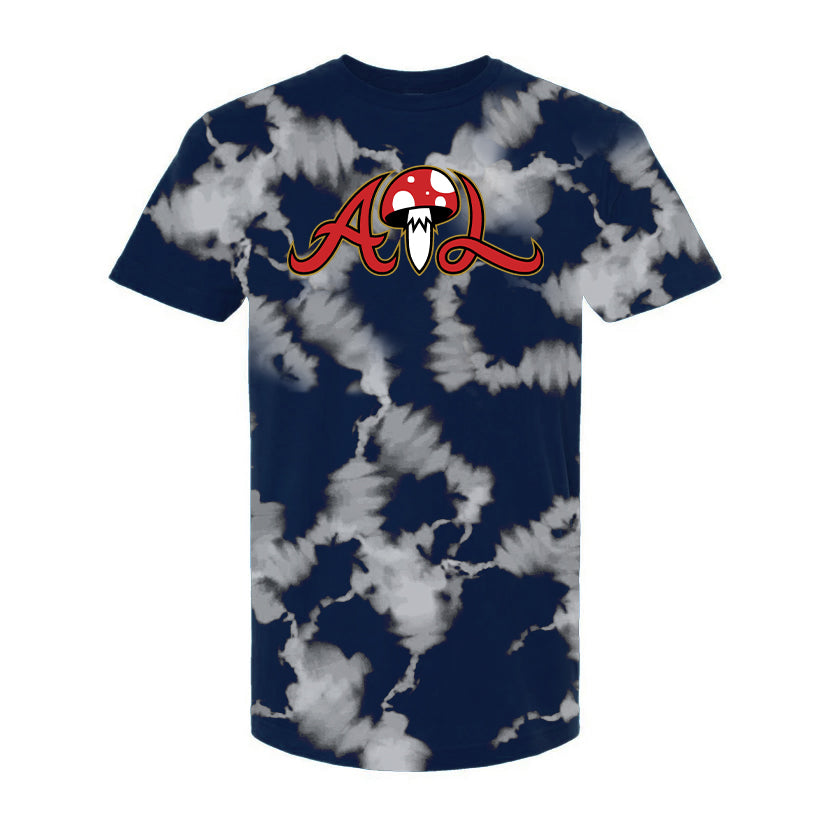 ATL Mushroom Festival Navy Bleach Art T-Shirt – Atlanta Mushroom