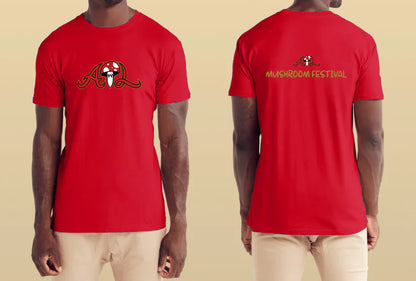 ATL Mushroom Festival Red T-Shirt