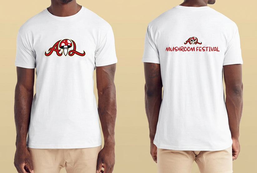 ATL Mushroom Festival White T-Shirt