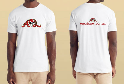 ATL Mushroom Festival White T-Shirt
